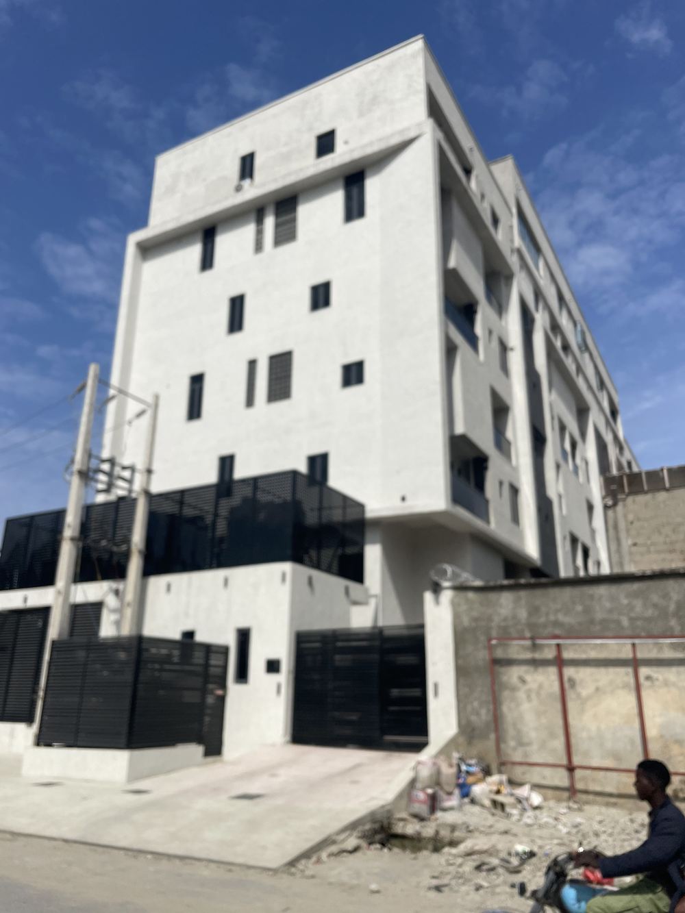 The Scandic Court 3 residential building exterior, Ilasan, Lekki